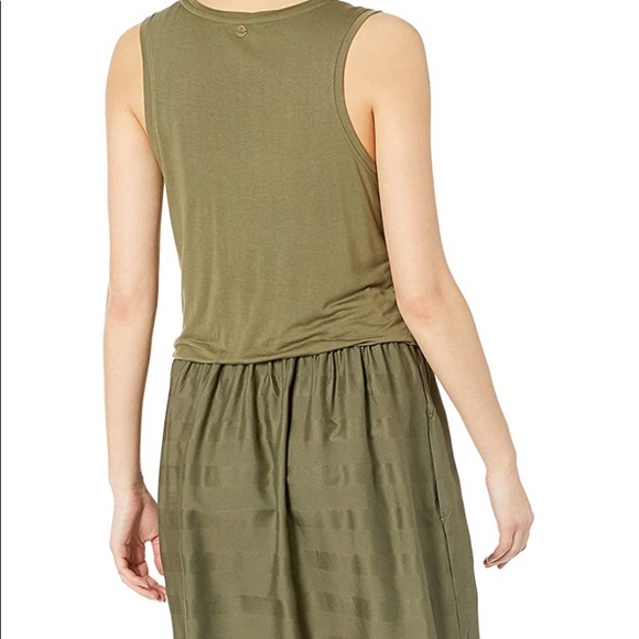 Prana women’s olive Perry midi dresses - Picture 2 of 3